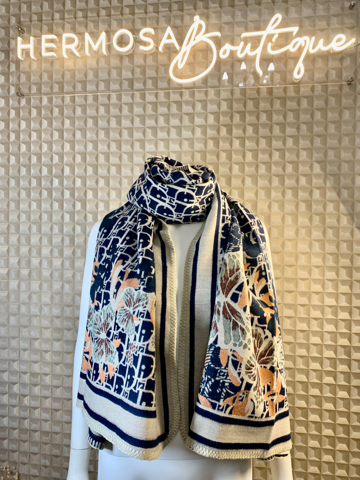 Dioreen Scarf Grey