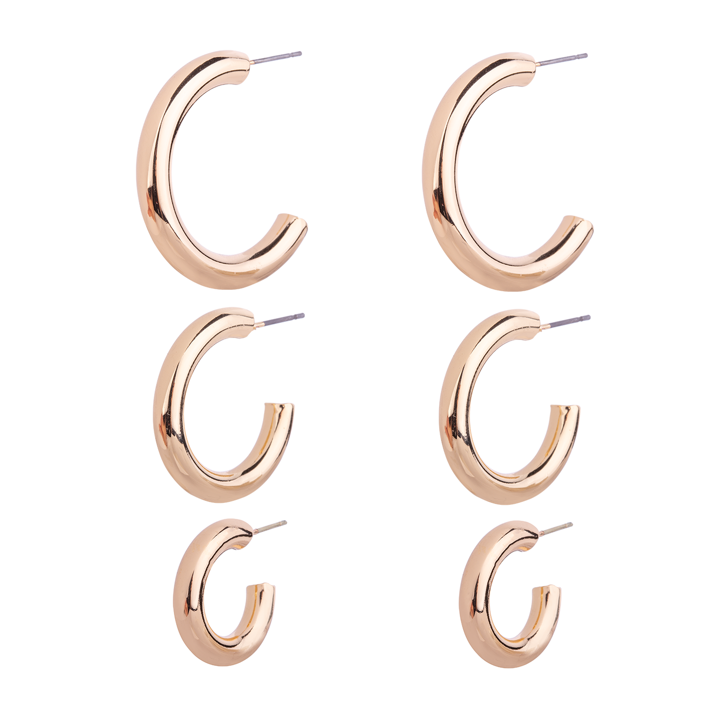 Gold Hoop Earrings