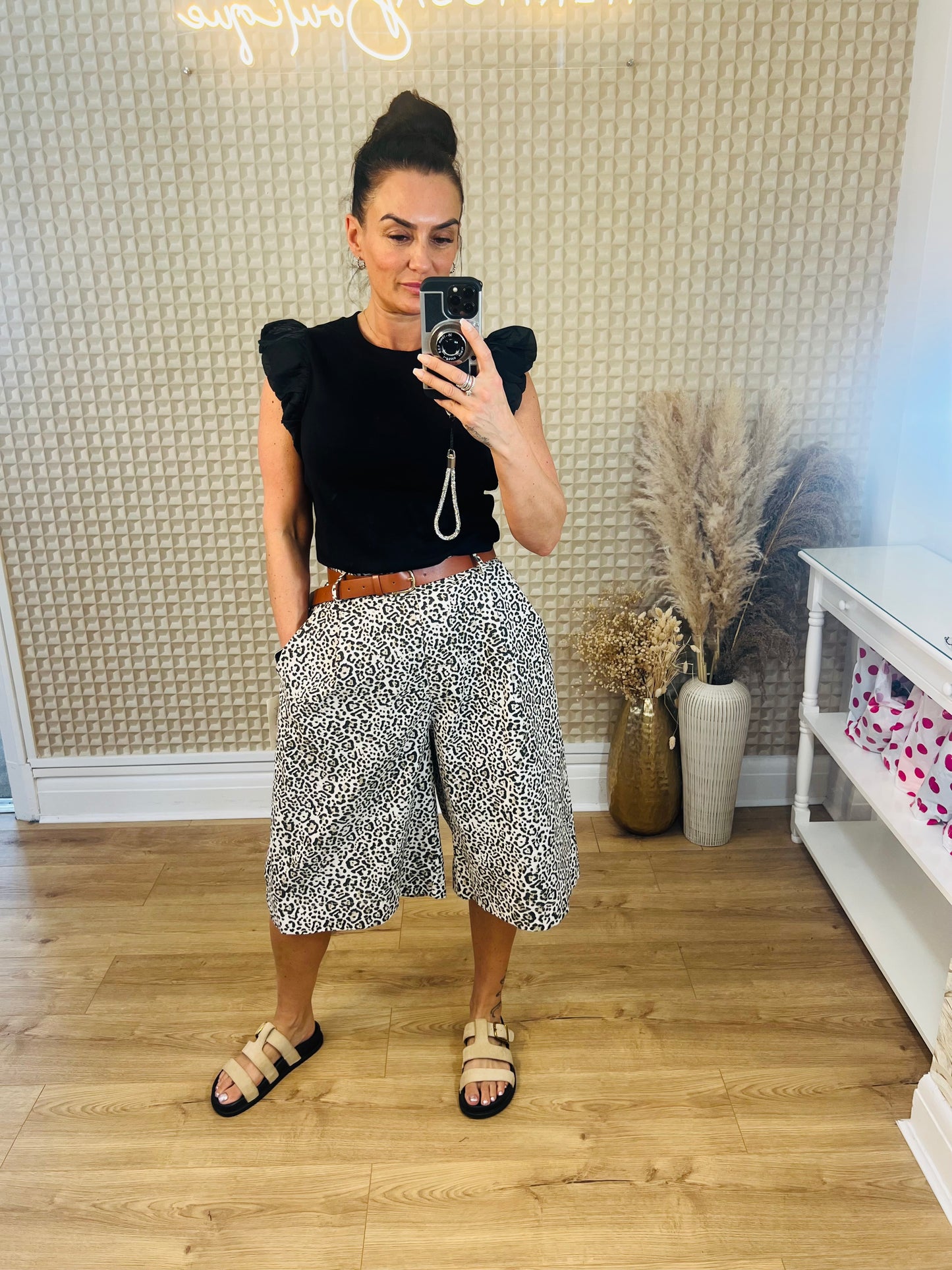 Animal Bermuda Shorts