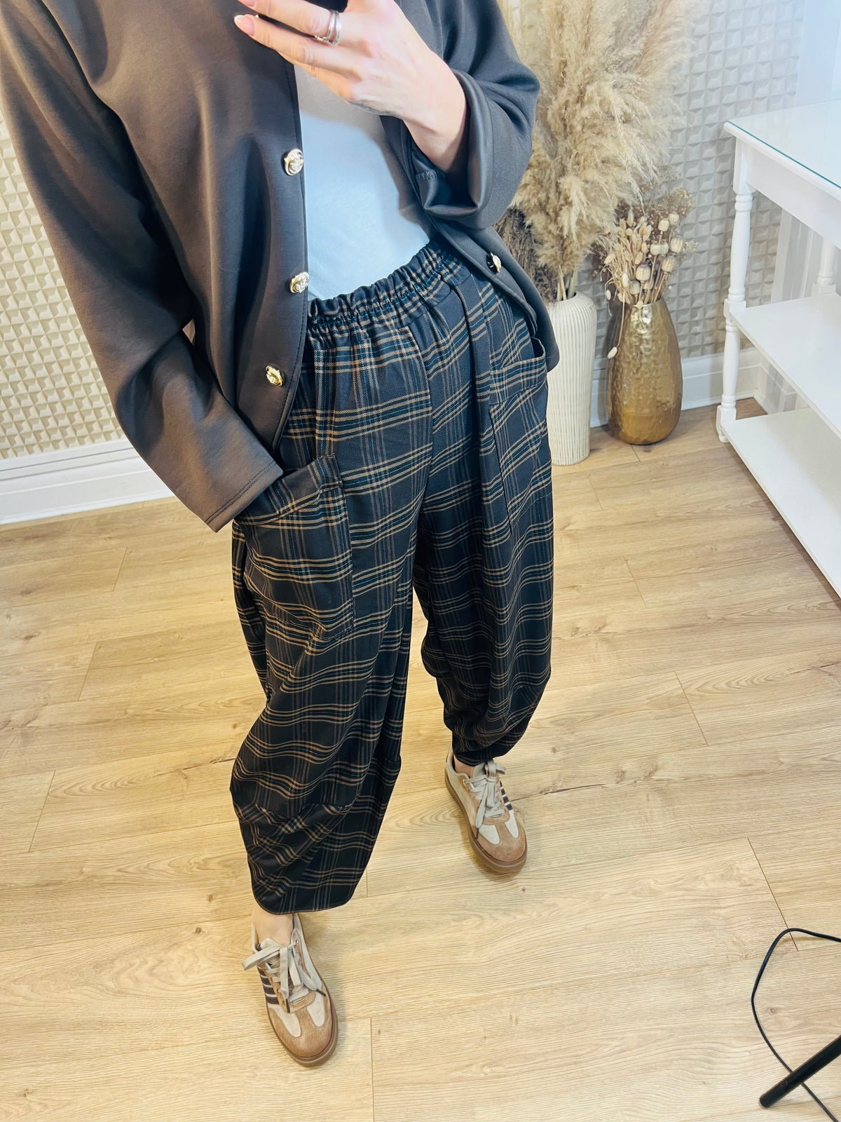 Plaid Trousers