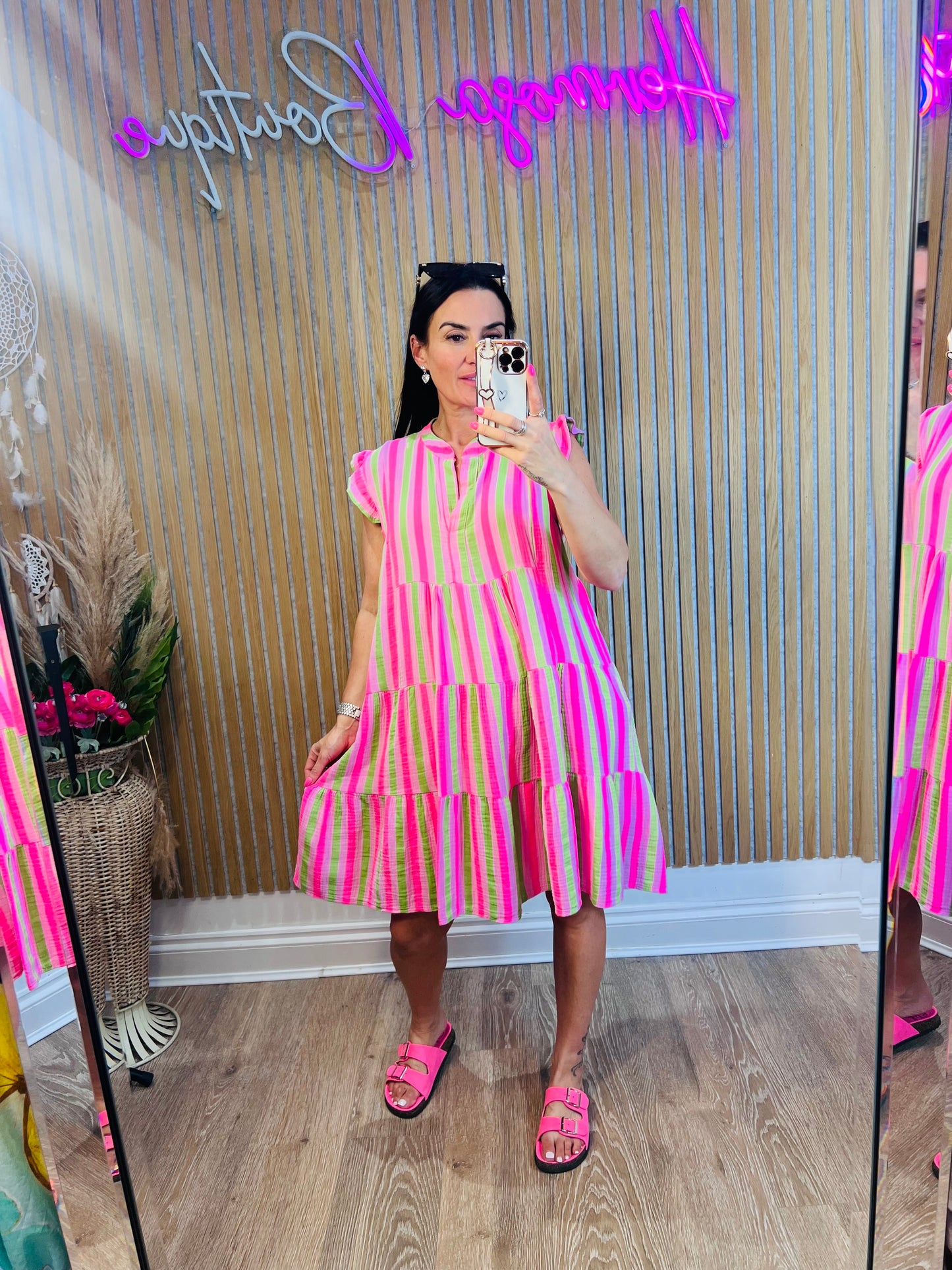 The Nadia Stripe Smock