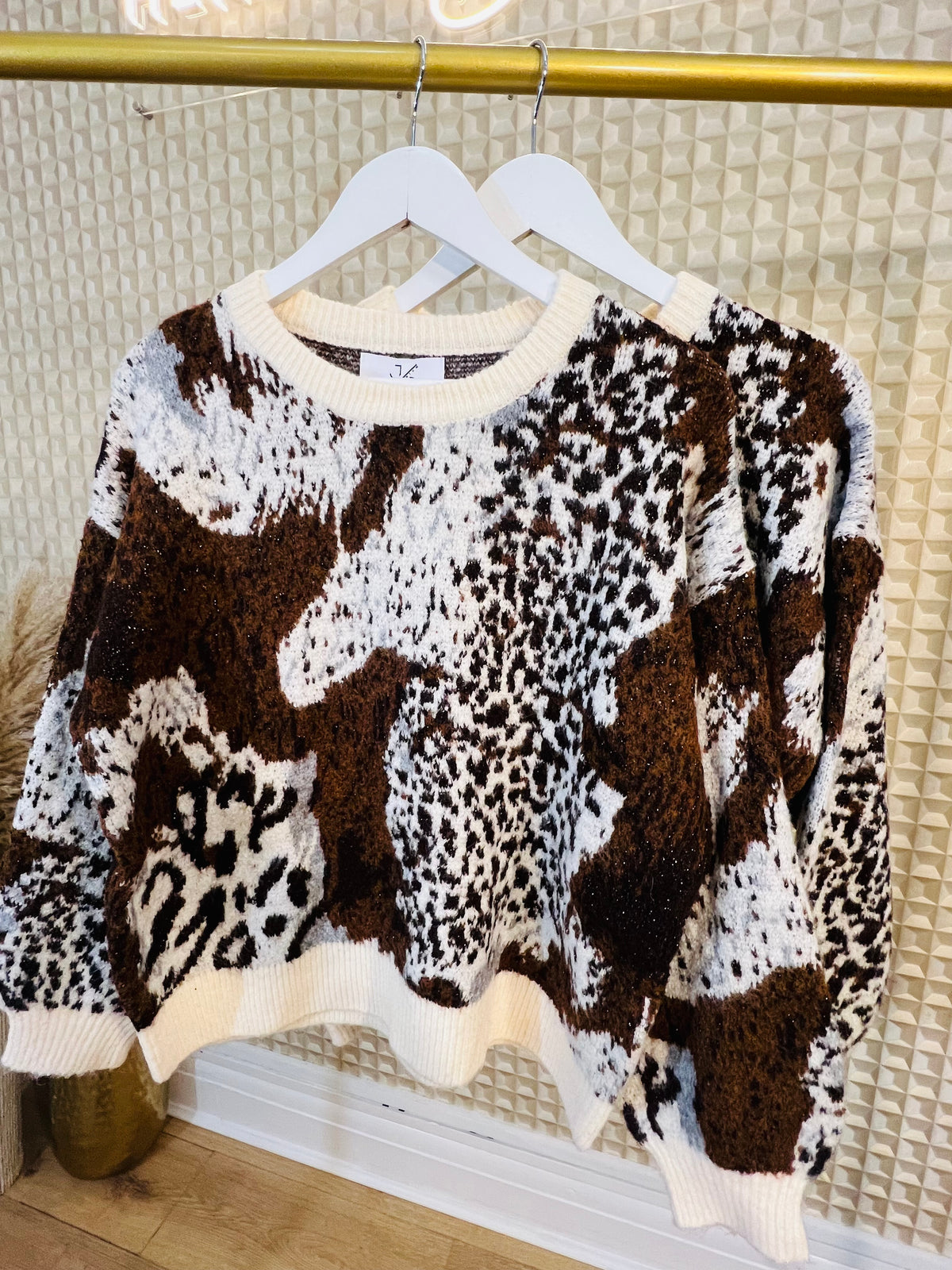 Animal Mix & Sparkle Jumper