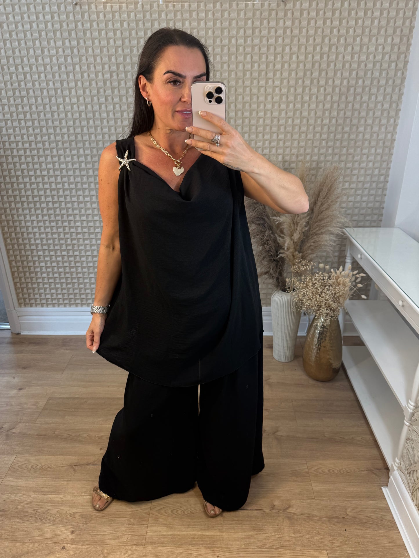 Black Shell Top