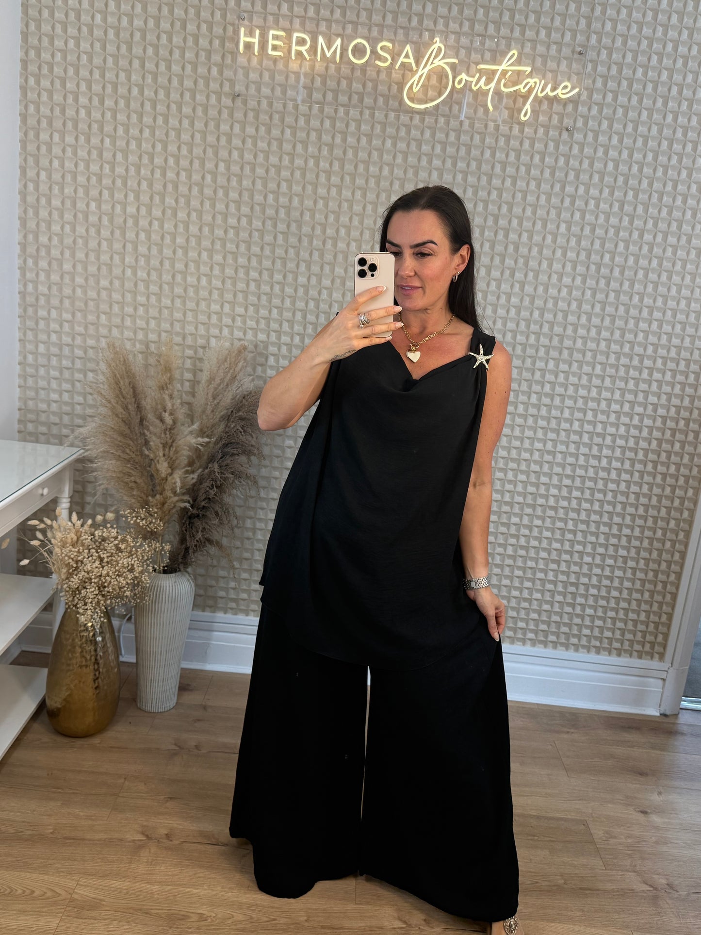 Black Shell Top