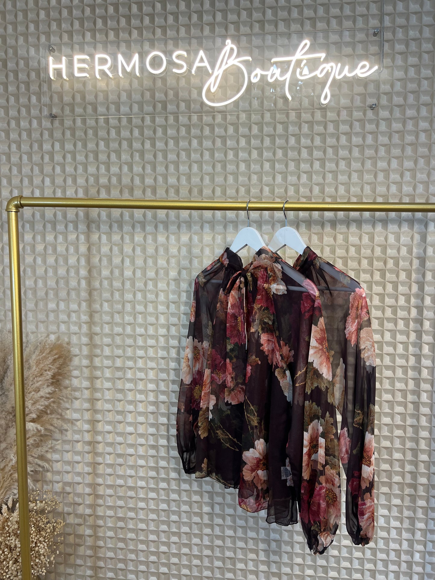 Autumn Bow Blouse