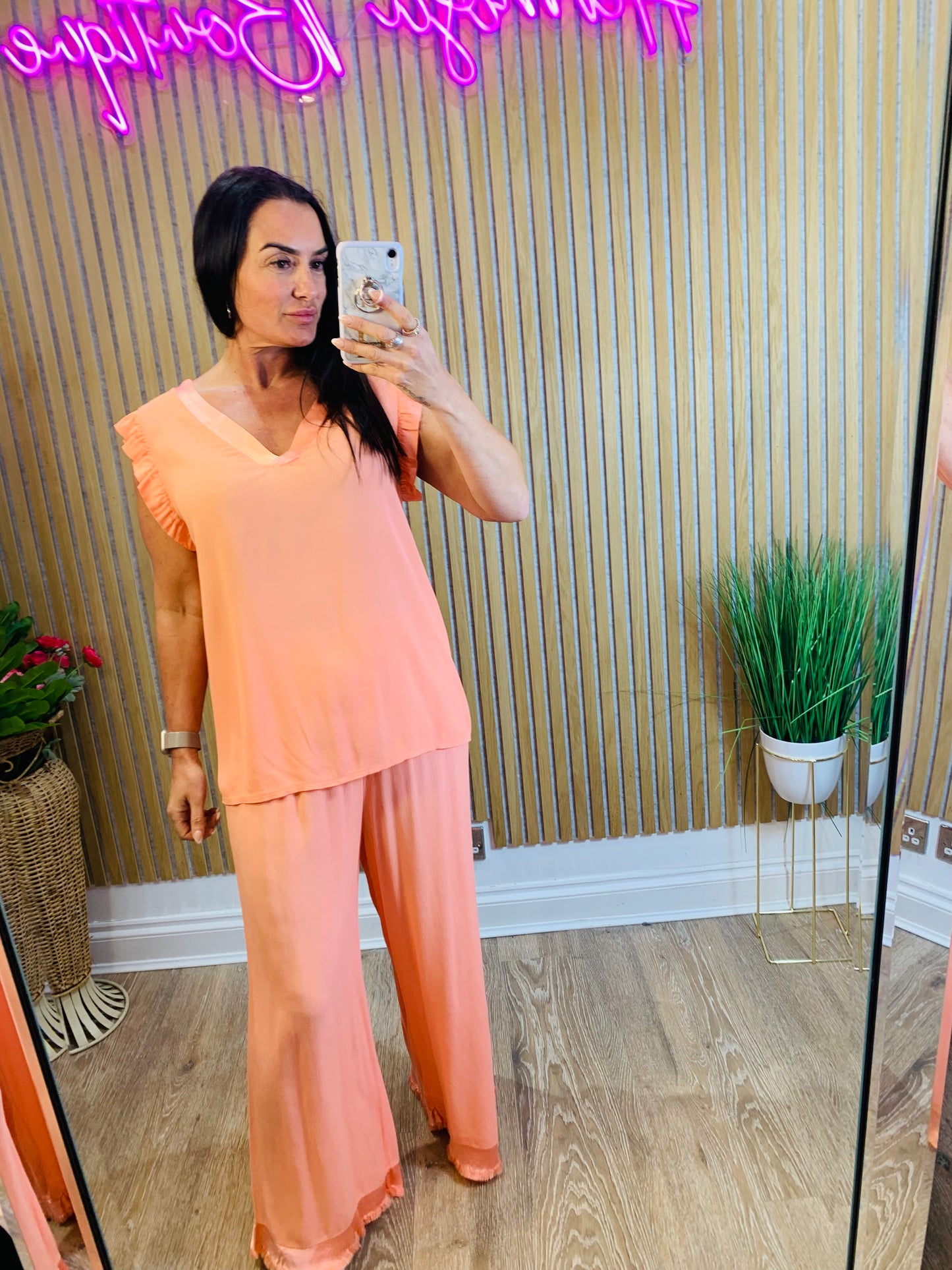 Satin Edge Trouser