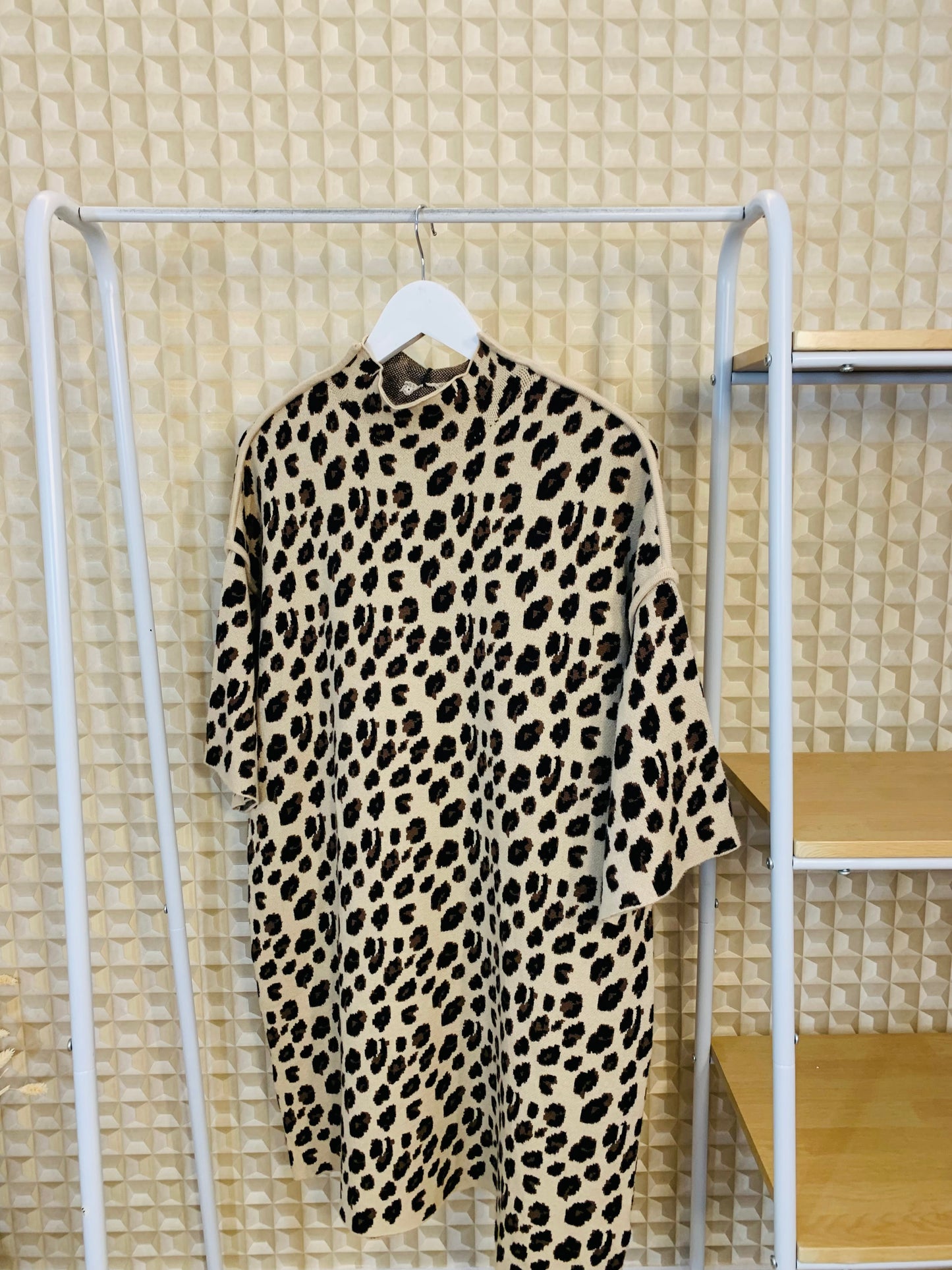 Leopard Knit Dress