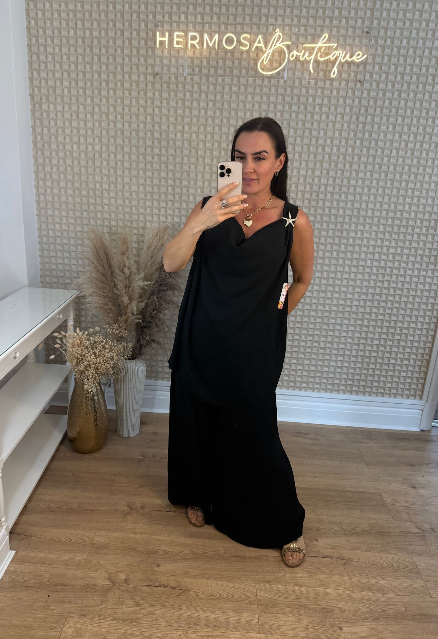 Black Shell Top