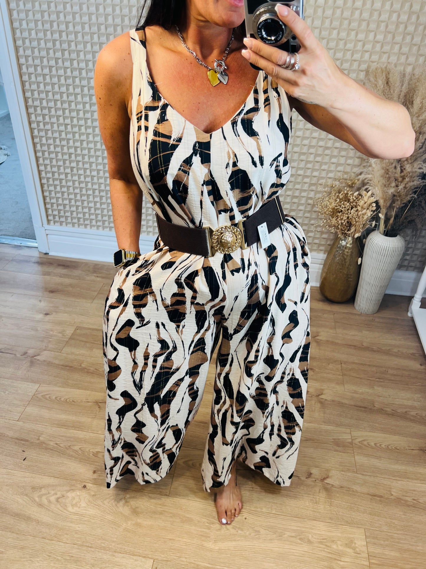 Abstract Jumpsuit