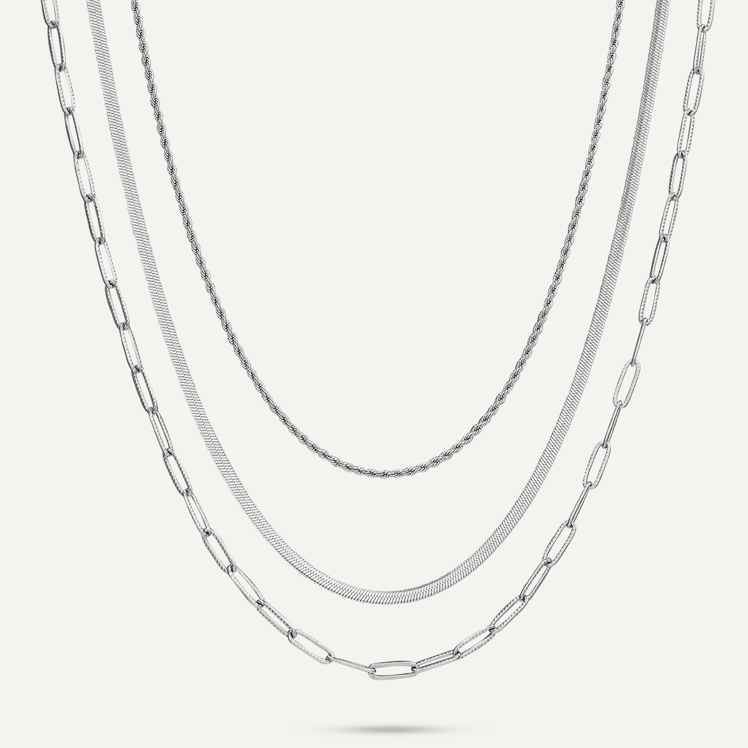 Natalie Necklace Silver