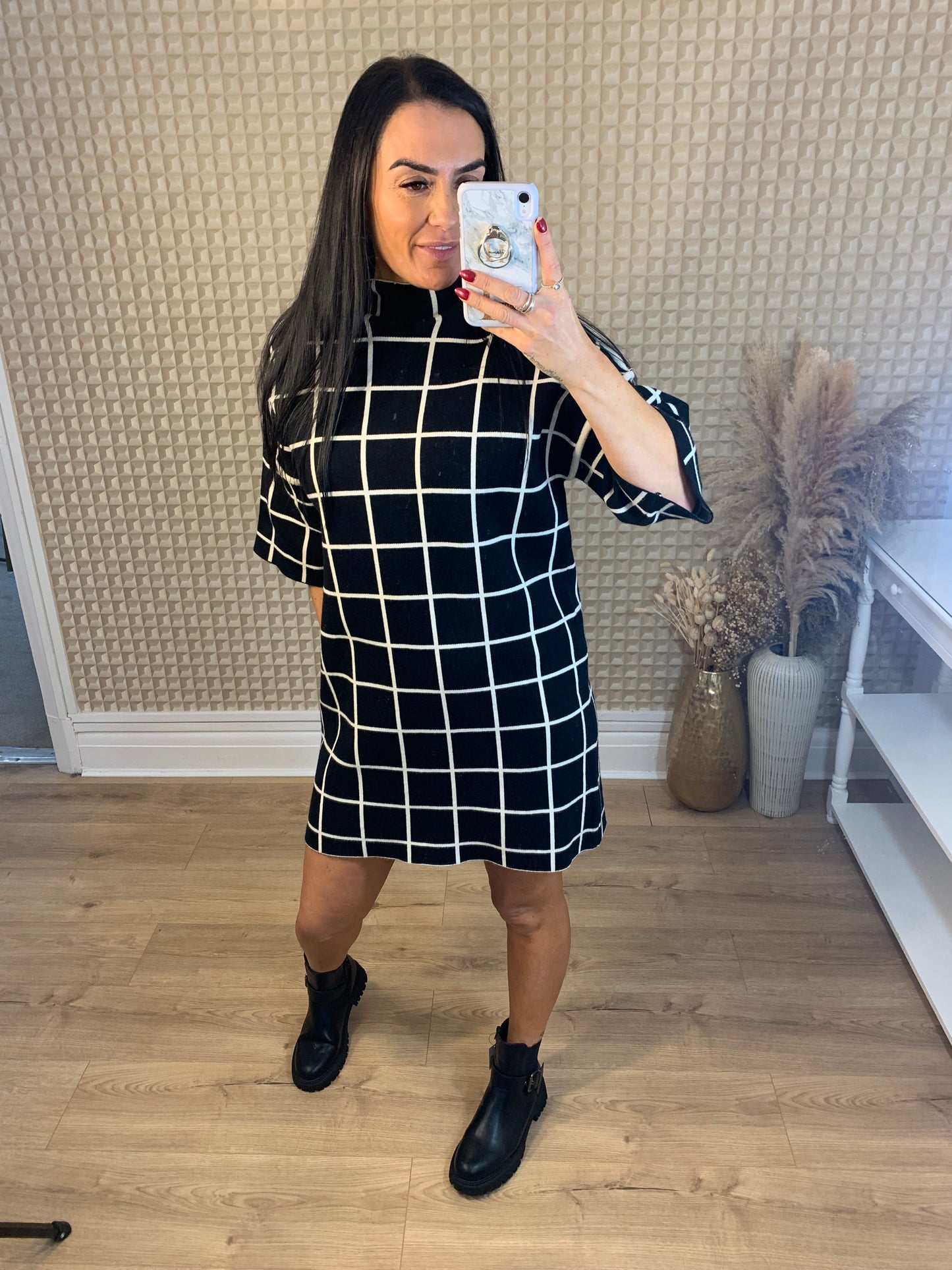Squares Knit Dress