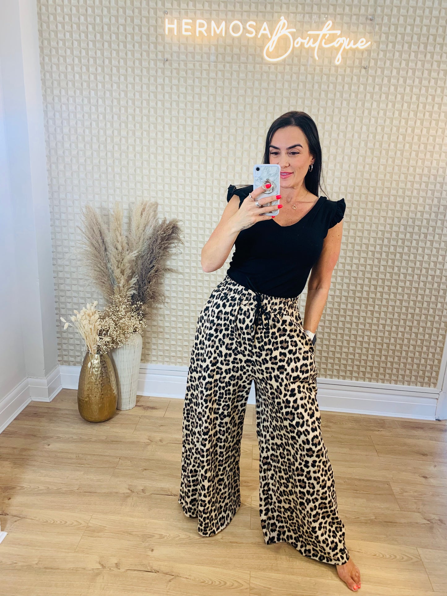 Leopard Wide Leg