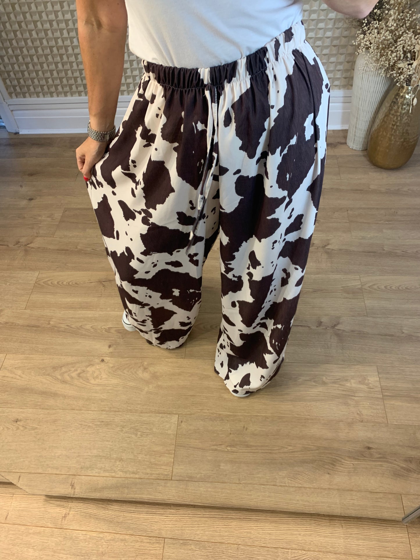 Brown Cow Pants