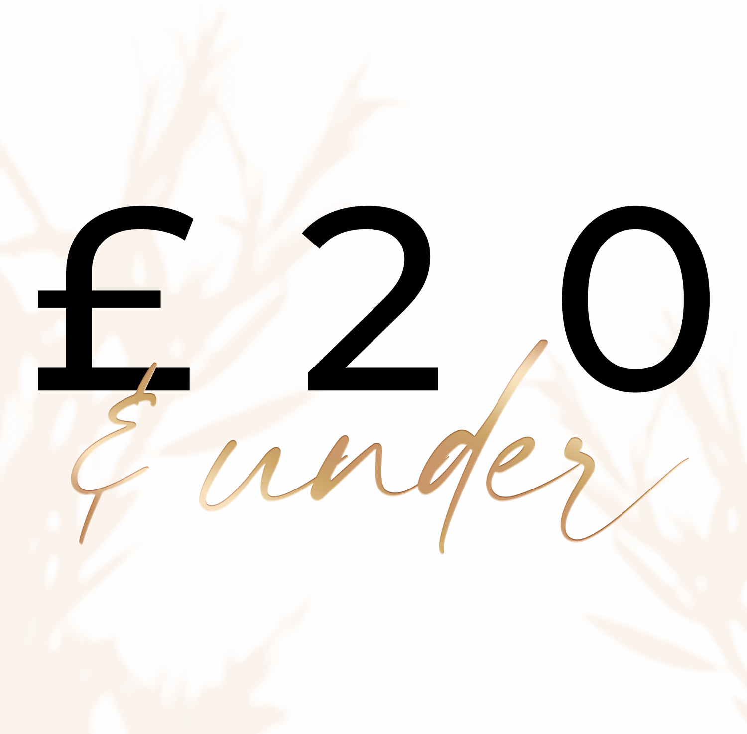 £20 & UNDER COLLECTION