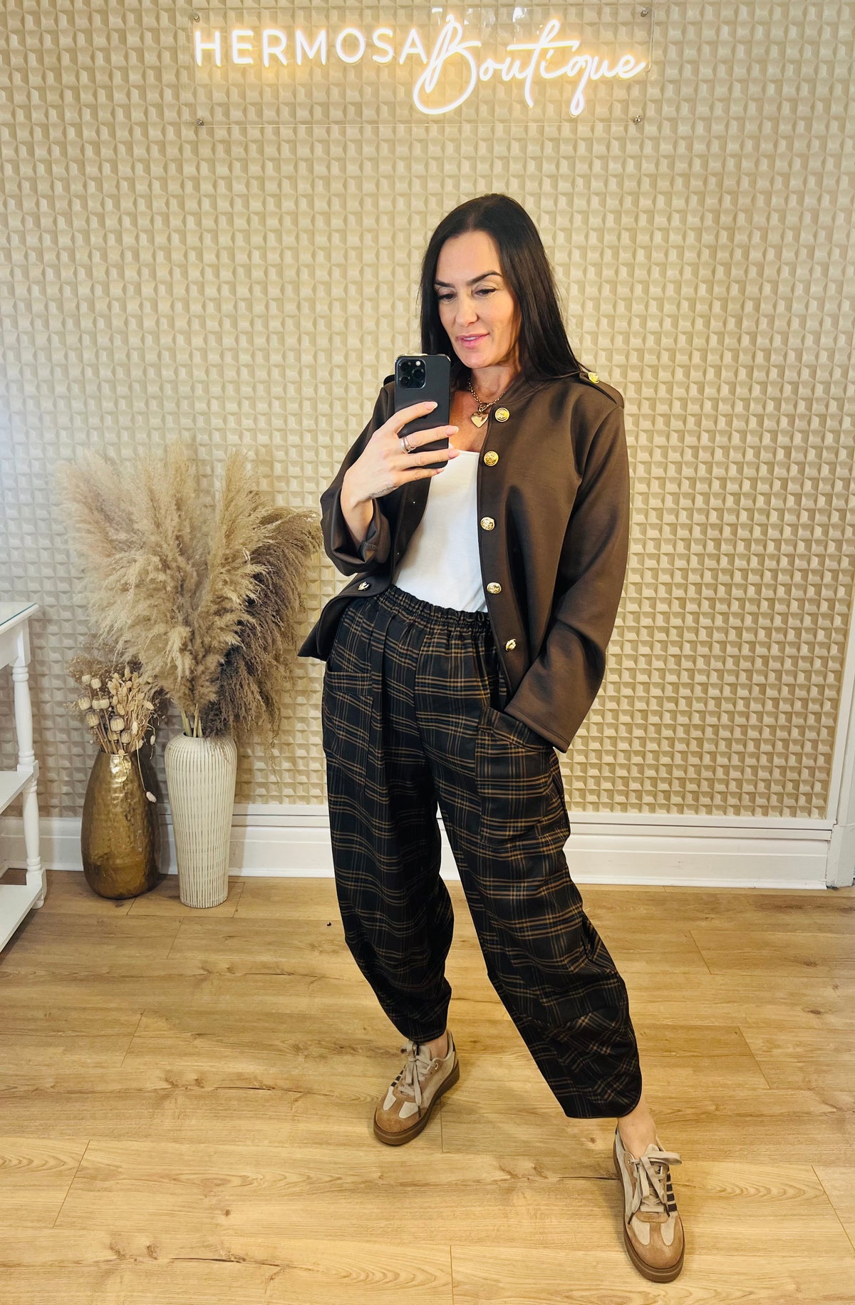 Plaid Trousers