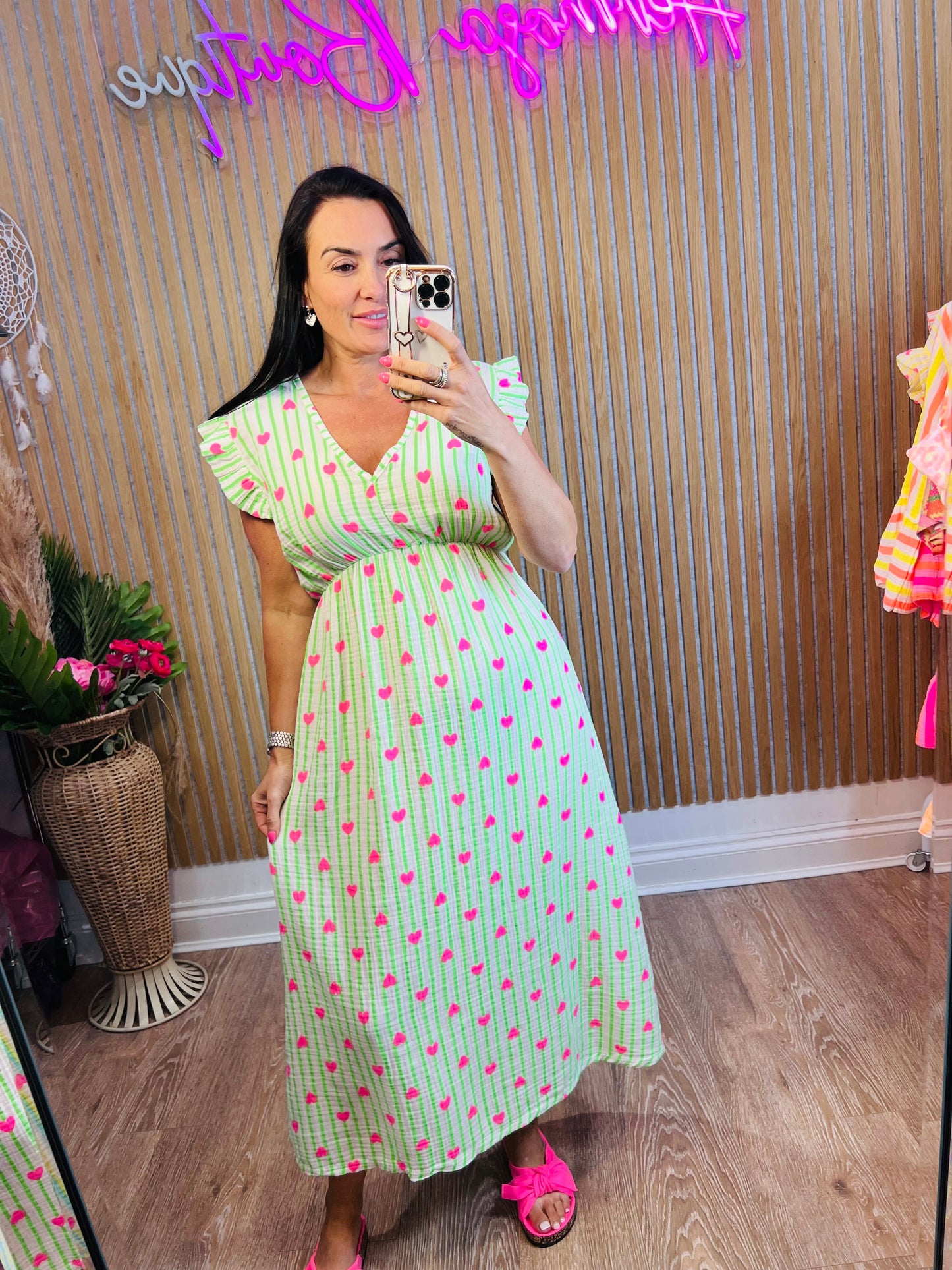 Love Nadia Neon Dress