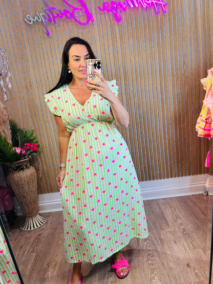 Love Nadia Neon Dress