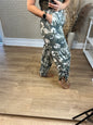 Cargo Camo Ruched Trouser