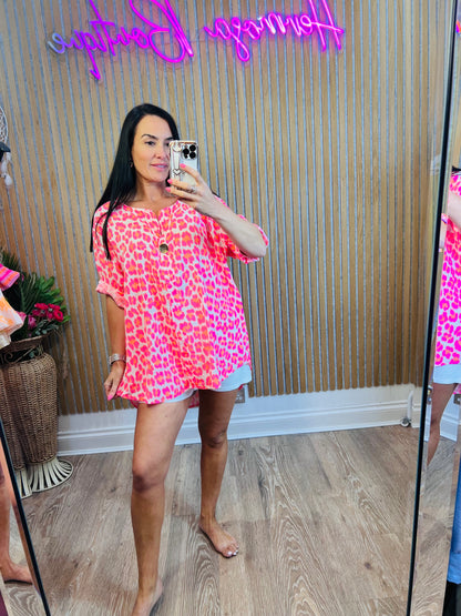 Button Neon Top