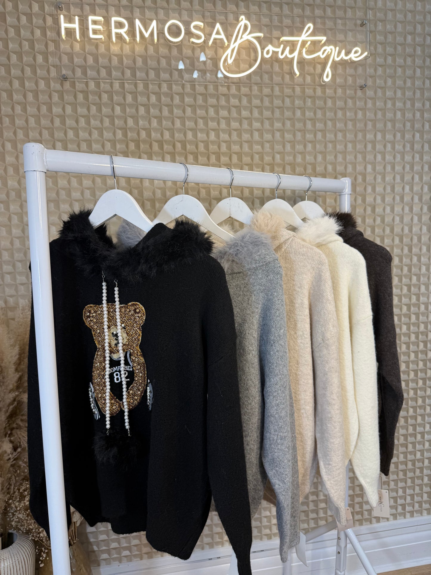 Dom Rebel Bear hoody