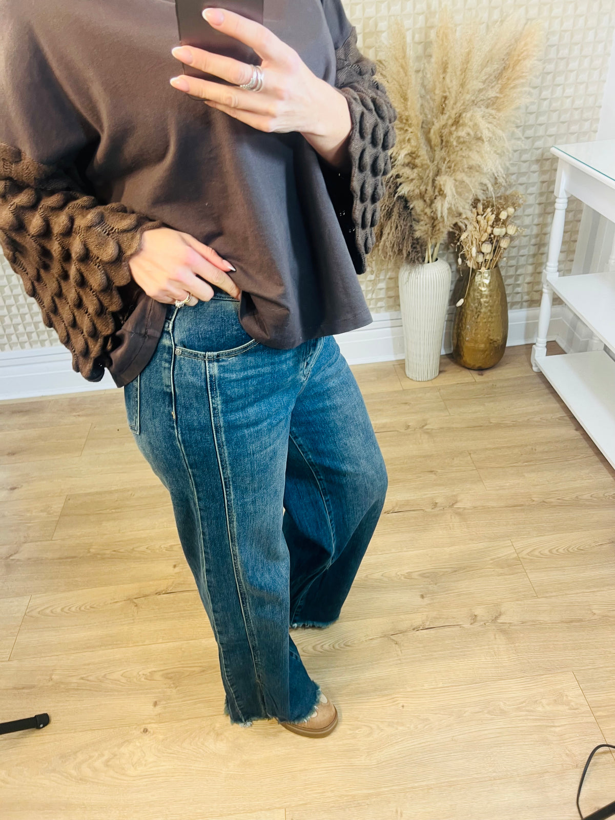 Redberry Split Jeans