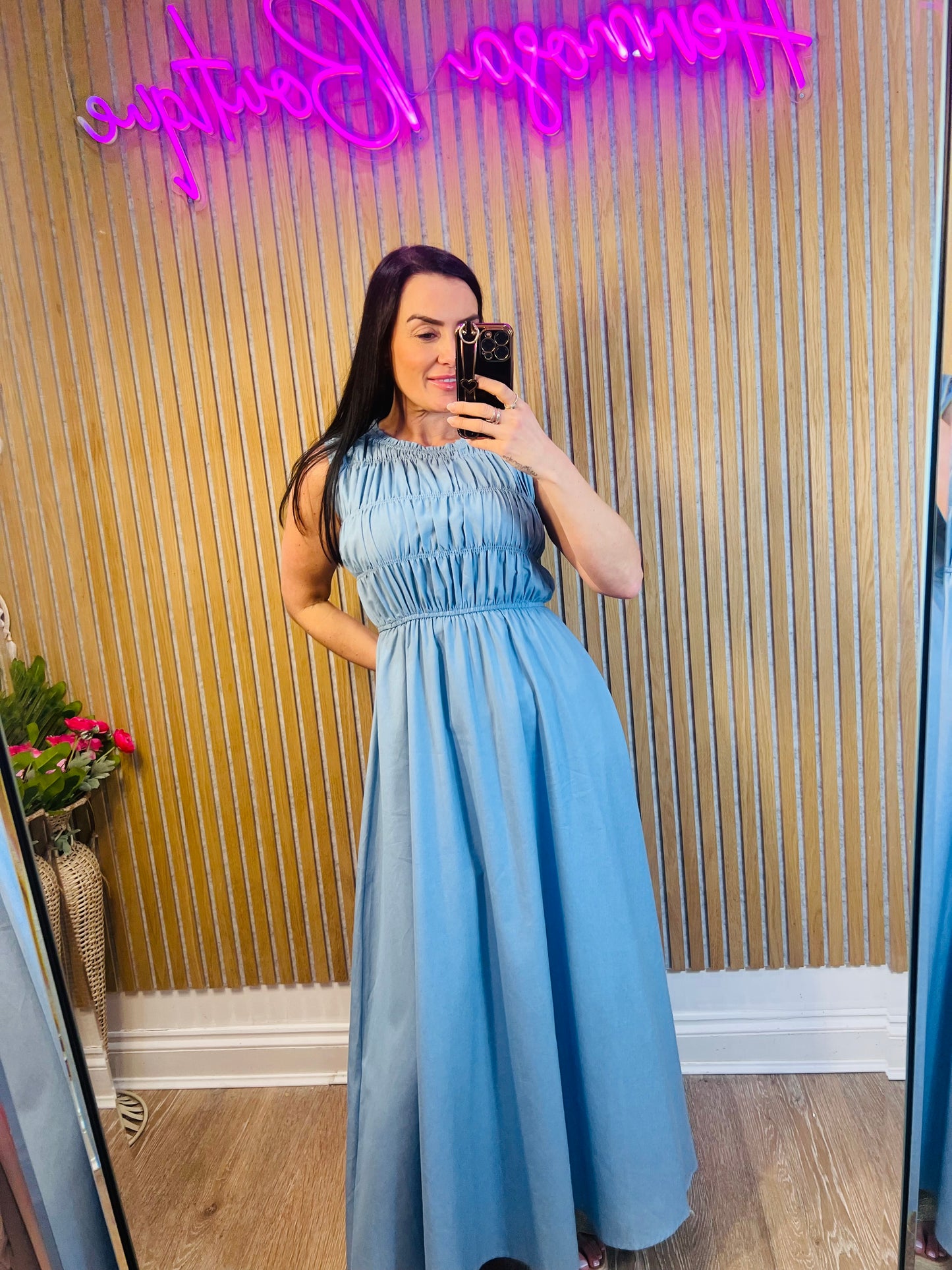 Denim Maxi