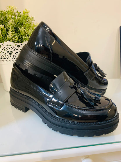 Toronto Black Patent Loafers