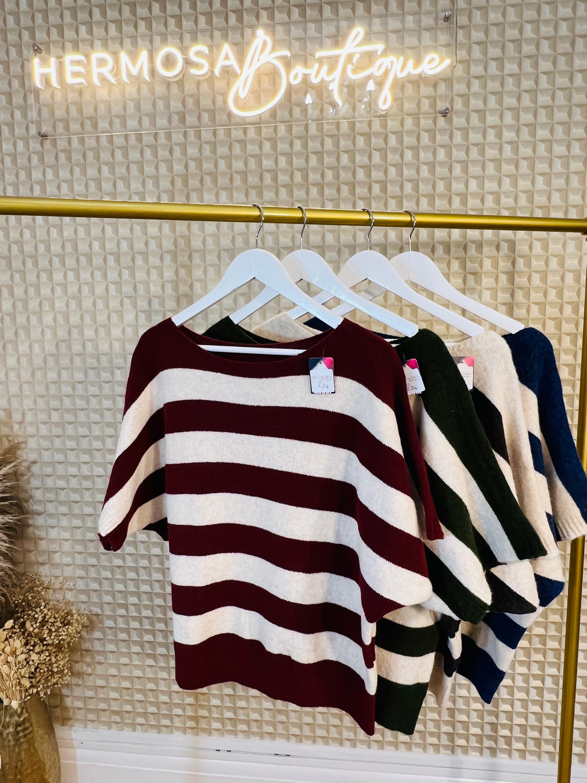 Stripe Soft Knit