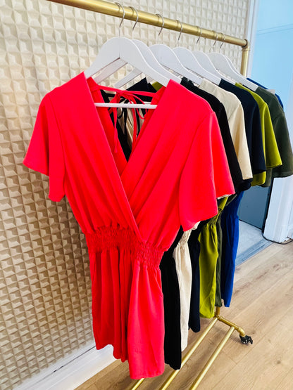Plain Playsuit
