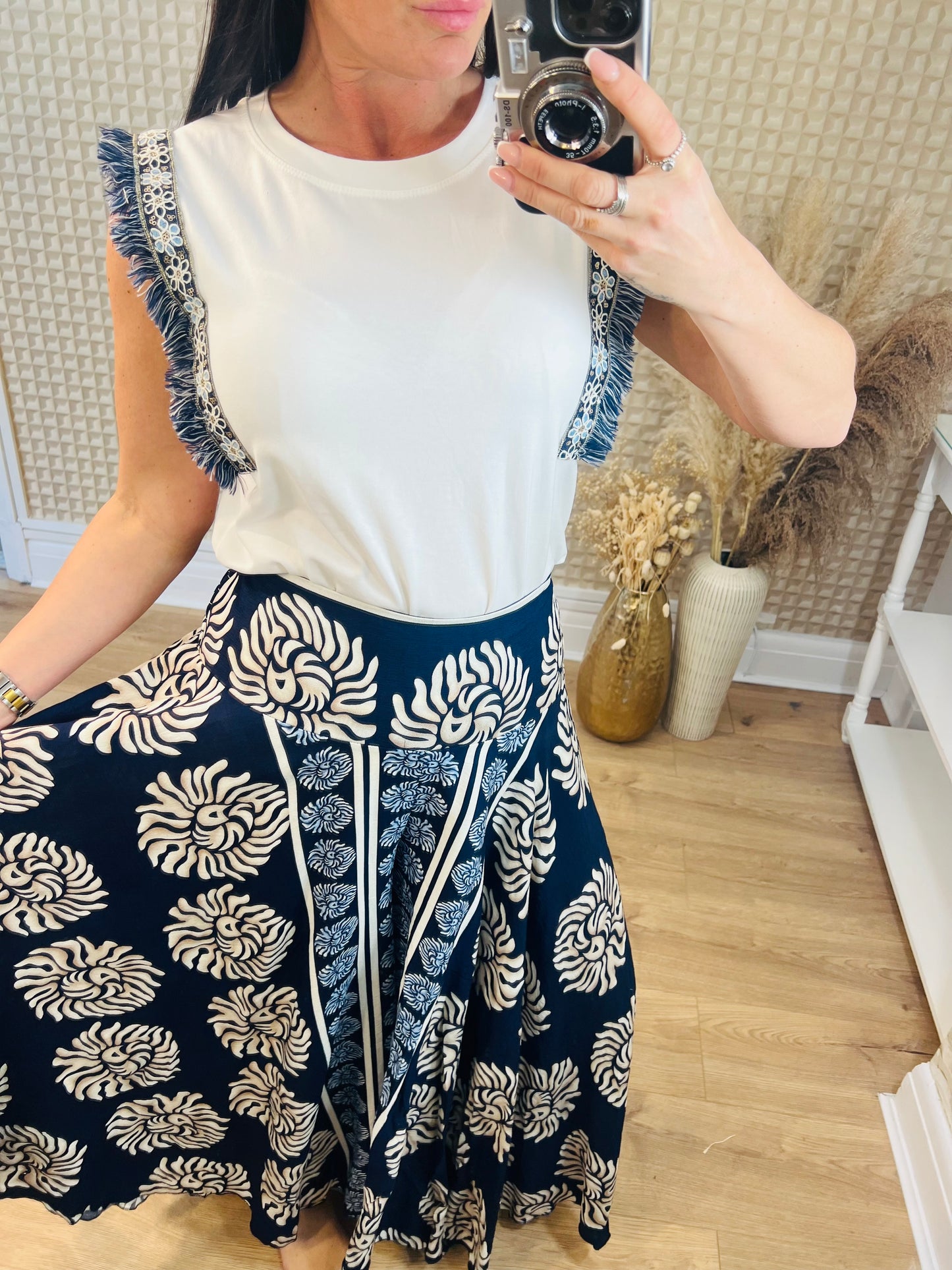 Navy QED Palazzo