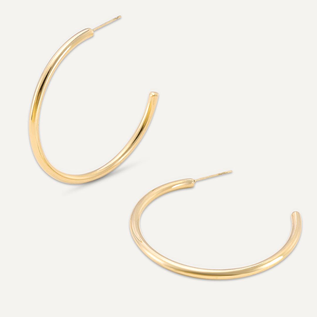 Gold Hoop Earings