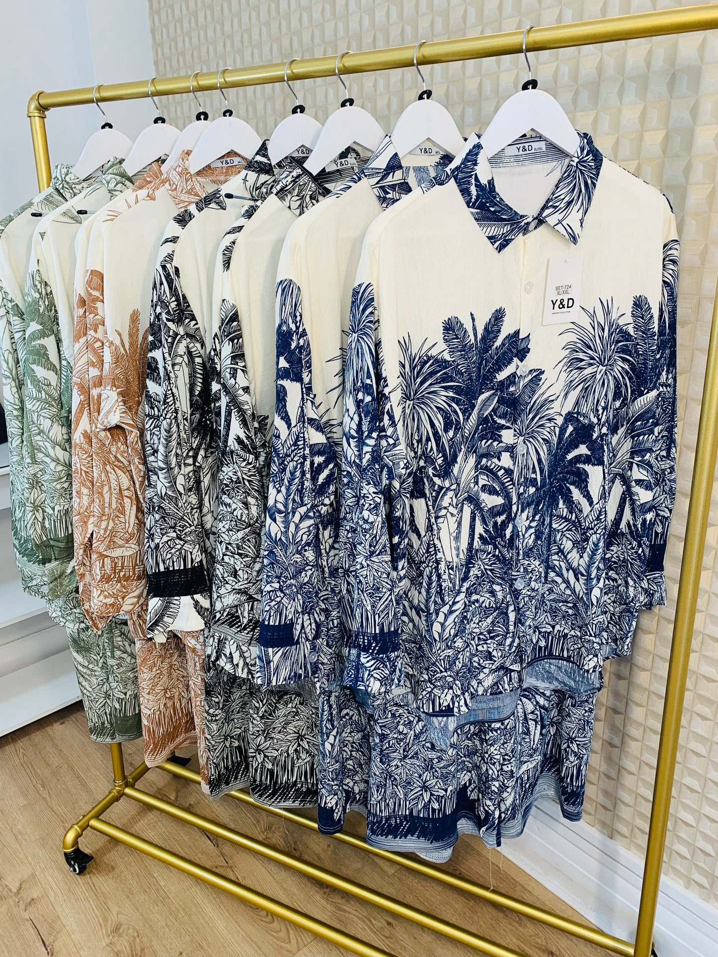 Palm Two Piece Set M/L