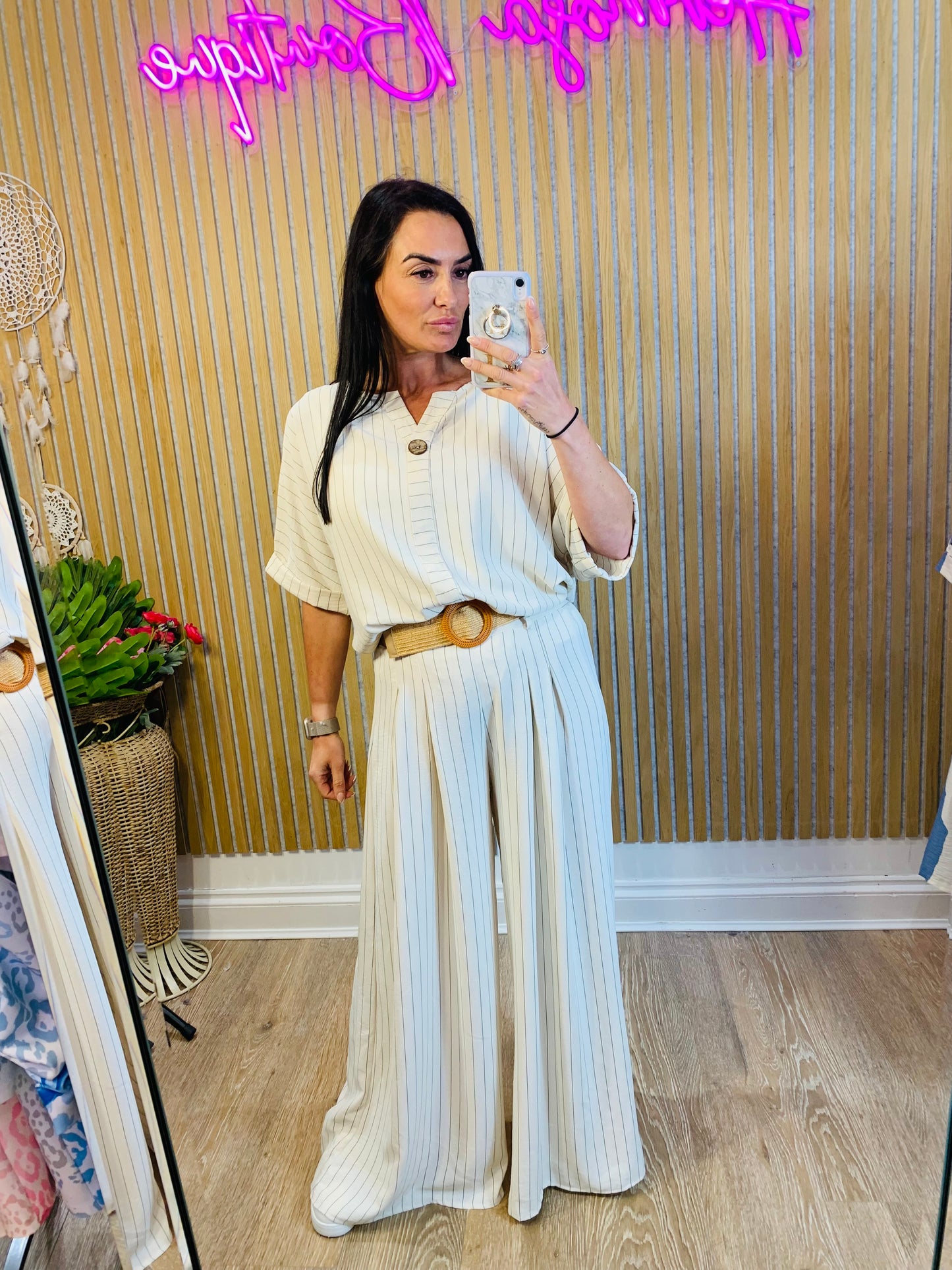 Pin Stripe Co Ord