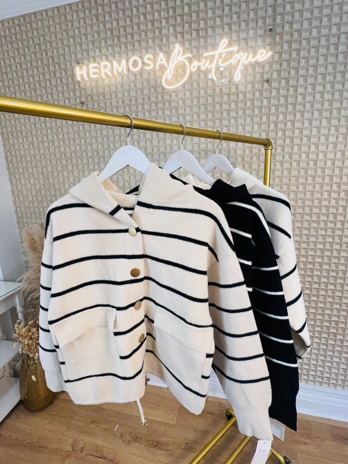 Stripe Heavy Hoody