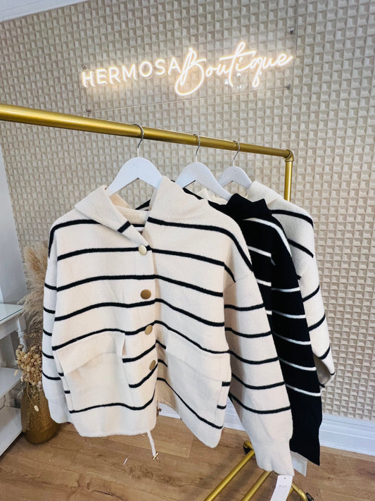 Stripe Heavy Hoody