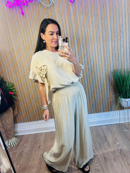 Flower Frill Two Piece