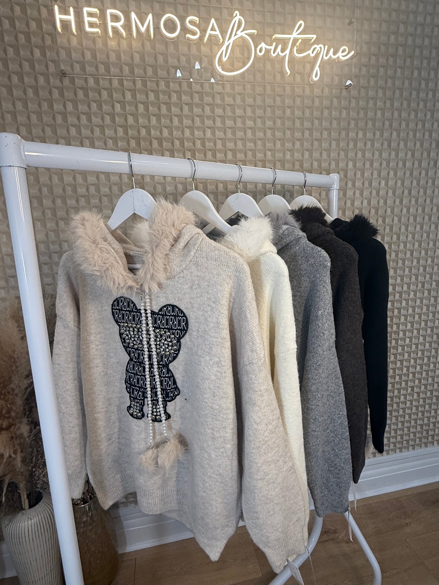 Dom Rebel Bear hoody