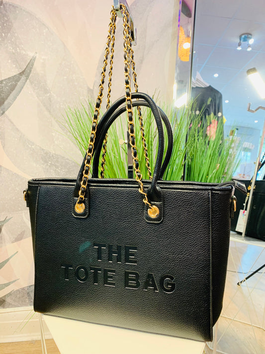 Tote Gold Chain Bag