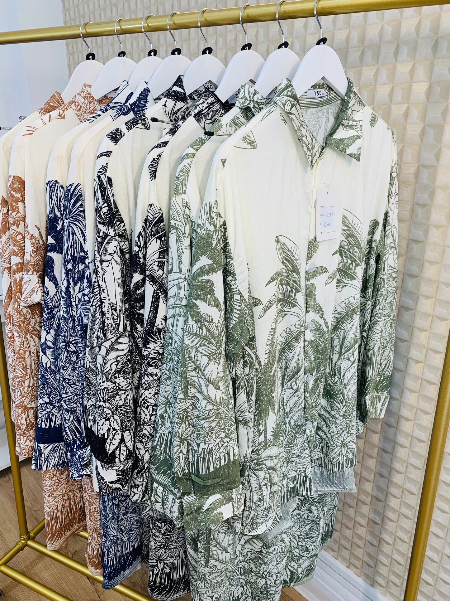 Palm Two Piece Set M/L