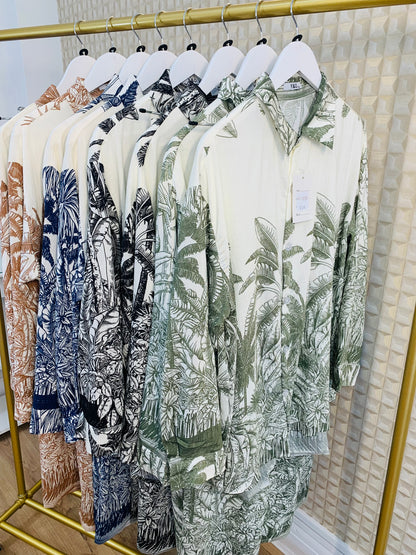 Palm Two Piece Set M/L