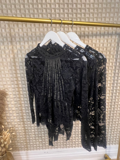 Black Lace Bodysuit