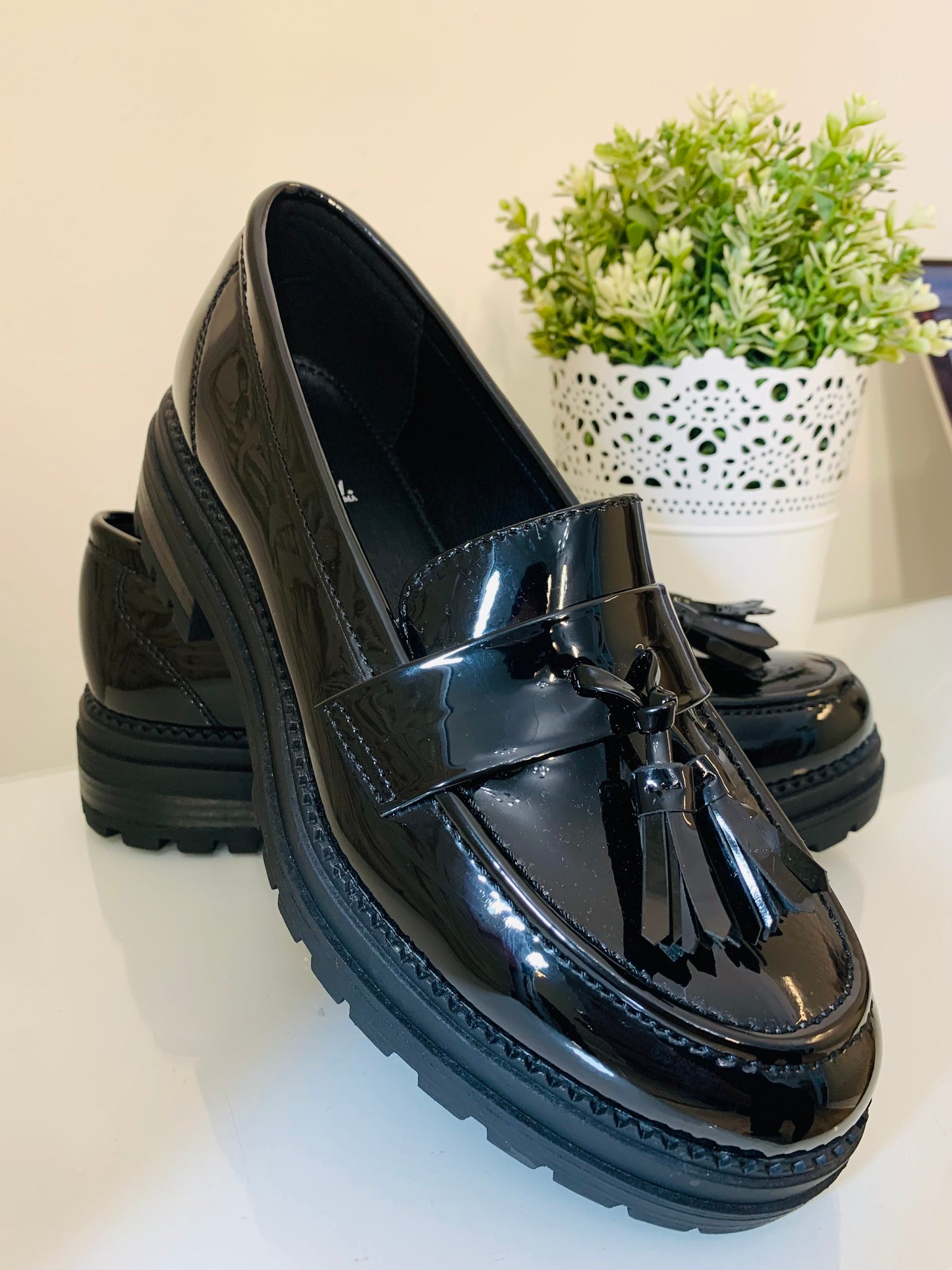 Toronto Black Patent Loafers