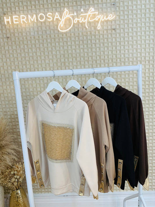 Sparkle & Gold Hoodie