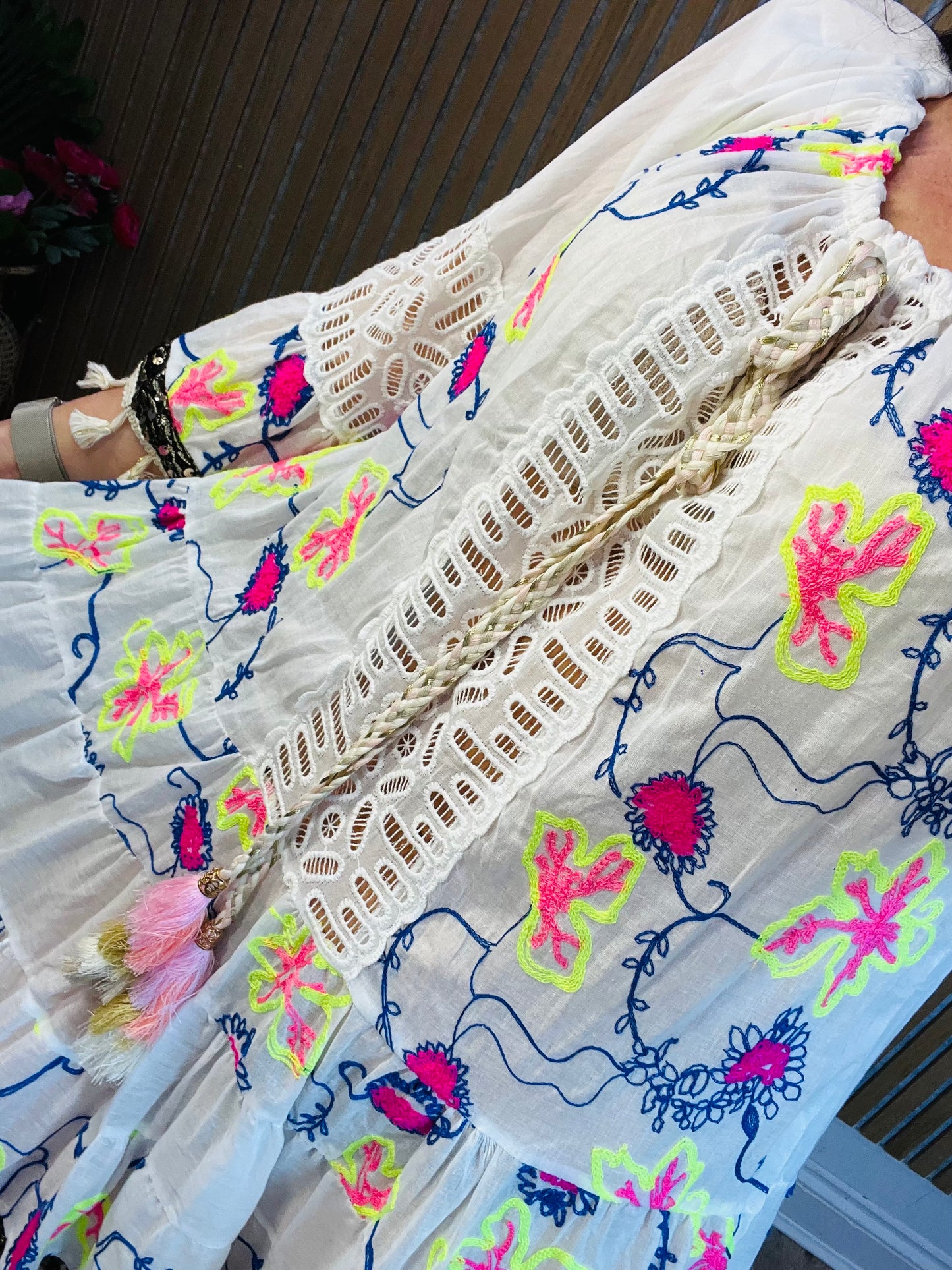 Neon Smock Dress