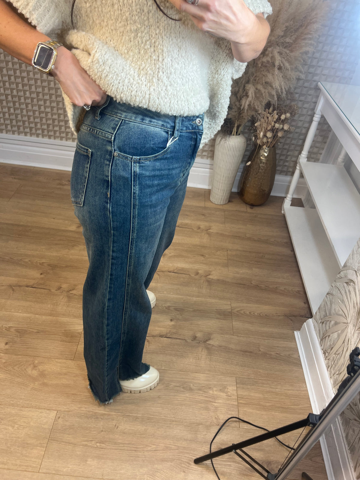 Redberry Split Jeans