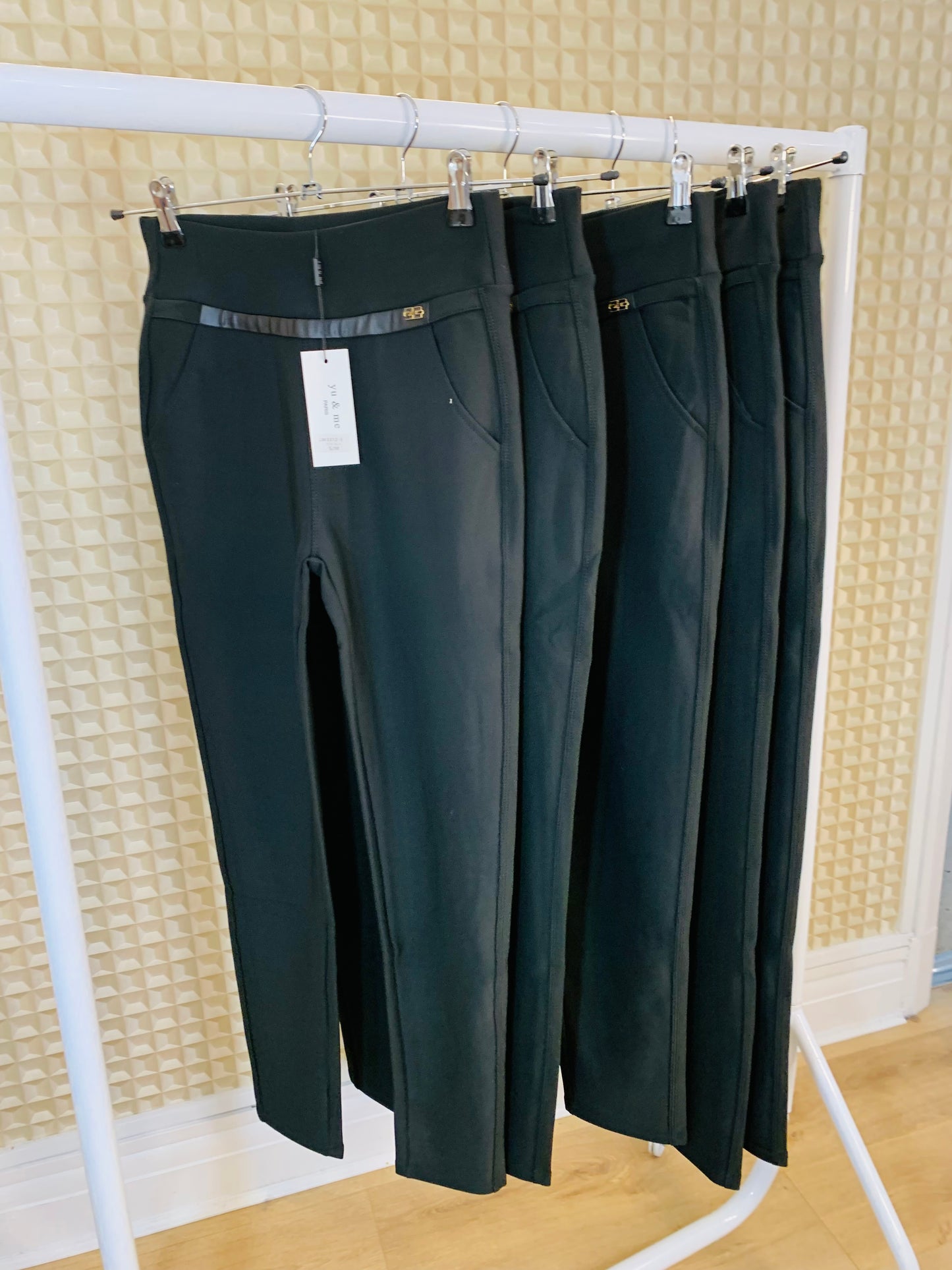 Black Work Work Pants