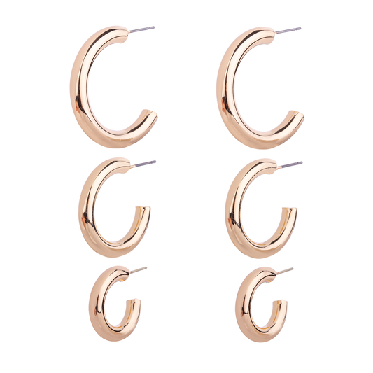 Gold Hoop Earrings