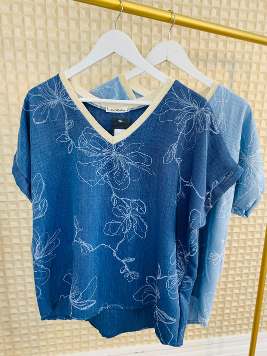 Kurt V Neck Top