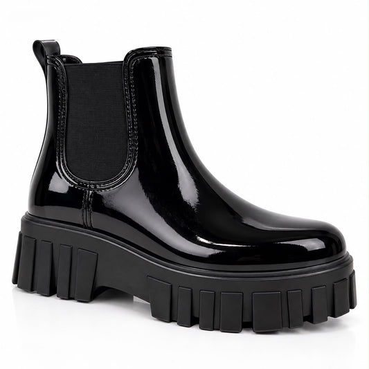 Black Welly Bob Boots