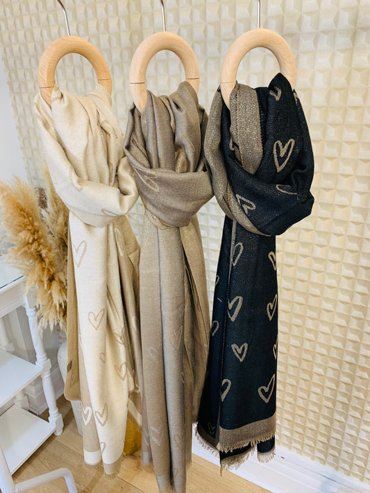 Heart Scarf